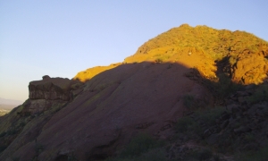 Sunset on Red Rocks